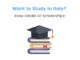 A Comprehensive Guide on Scholarships in Italy for Students